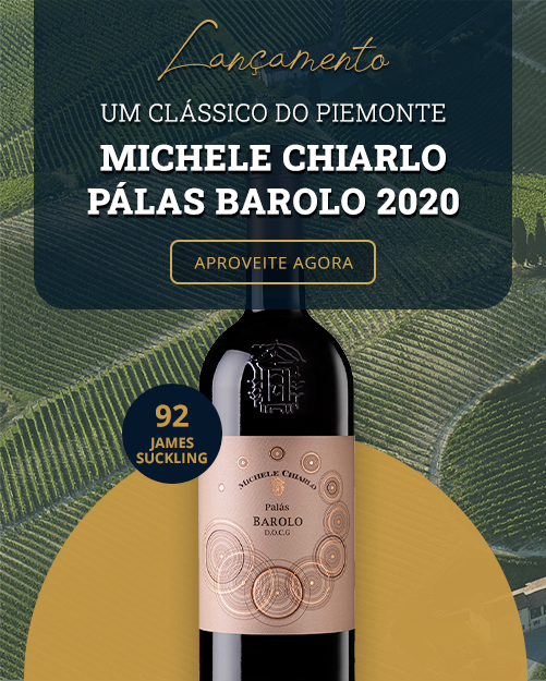 Michele Chiarlo Palás Barolo Piemonte 2020 Tinto Itália 750ml